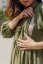 Breastfeeding "Boho Breeze" dress -army green