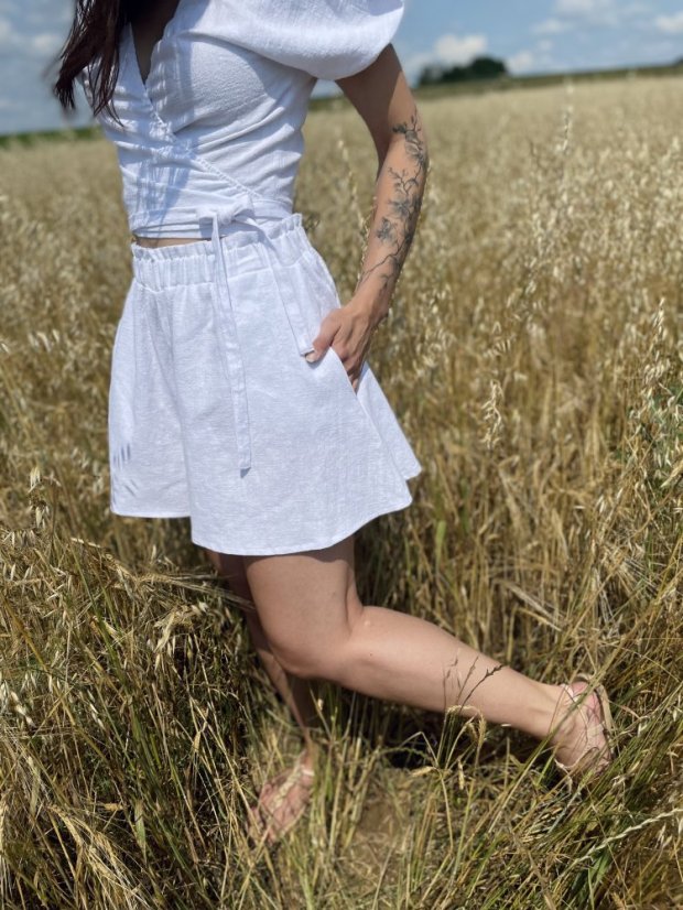 Linen short set - Various colors
