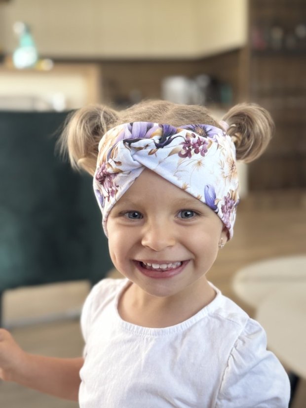 Twisted headband - different colors, patterns and materials - Size: XL