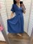 "Boho Breeze" dress - Royal blue