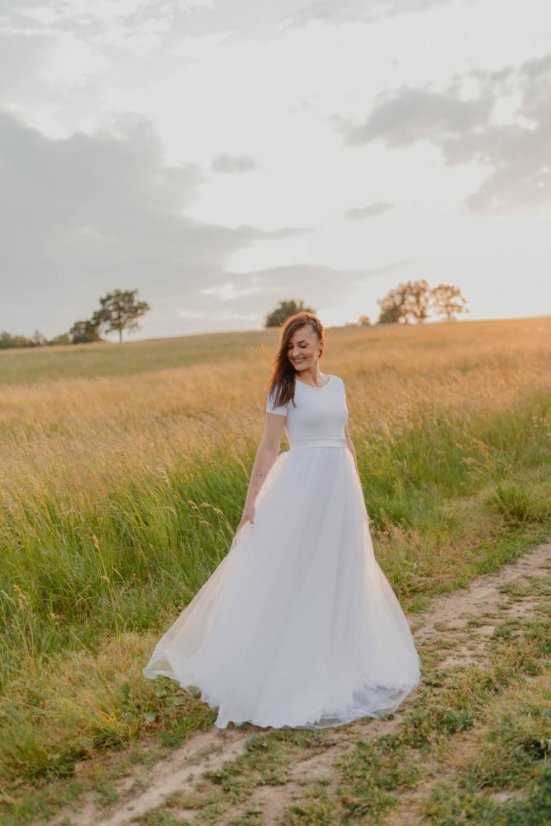 Maternity wedding dress – Tamie