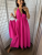 The Aria Muslin Dress - MUM and DAUGHTER - fuchsia