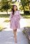 "Boho Breeze" dress MUM AND DAUGHTER - old pink - Size: M/L