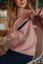 Warm Sweatshirt / Sweater - old pink - Size: M/L