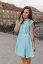 Elegant dress - MOM AND DAUGHTER - Pale blue - Size: M/L