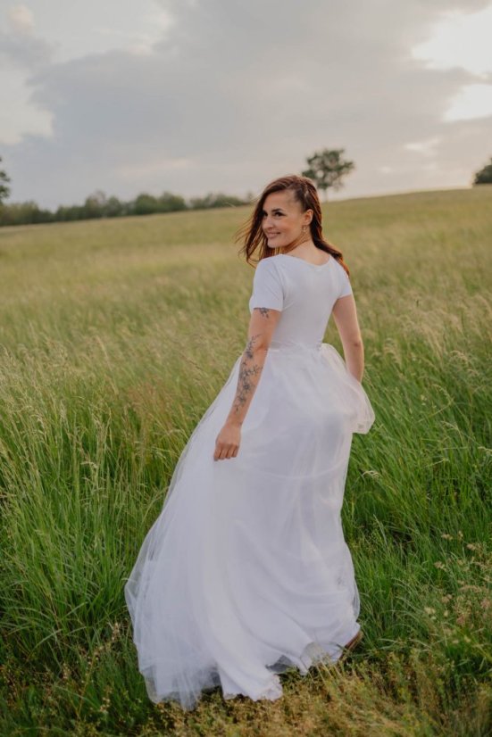 Maternity wedding dress – Tamie