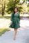 "Boho Breeze" dress - emerald - Size: 3XL/4XL