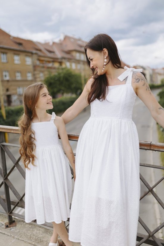"Aurela romantic" dress MUM AND DAUGHTER - different colors and materials - Size: XXS