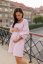 Waffle dress with PUFF sleeves - various colors