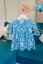 MATCHY Christmas dress with a gathered skirt - Various patterns