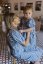 "Tartana" dress - MOTHER AND DAUGHTER - blue