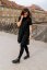 Tracksuit dress "Luna" – Black - Size: XL/2XL