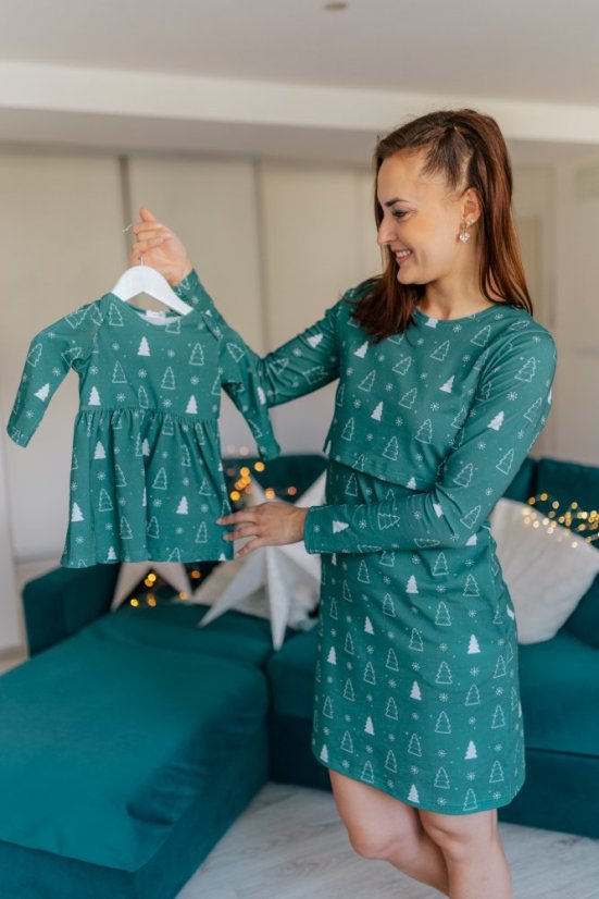 Rovné šaty MÁMA a DCERA – Různé vzory