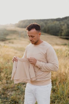 Dětská mikina/světřík - béžová