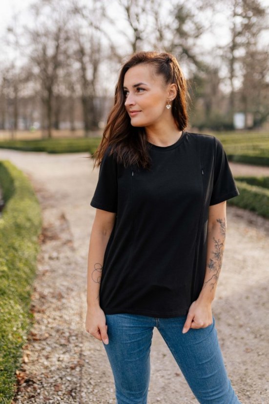 Short Nursing shirt - different colors