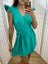 Knitted dress "Valencia" - MOM and DAUGHTER - dark mint - Size: XL/2XL