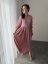 "Boho Breeze" dress MUM AND DAUGHTER - dark old pink - Size: XS/S