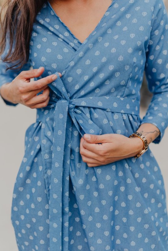 Denim wrap dress - Celeste wrap