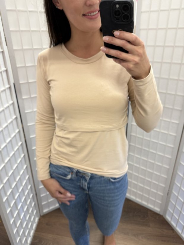 Nursing t-shirt - different colors - Size: M