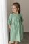 Breastfeeding "Tartana" dress - MOTHER AND DAUGHTER - green