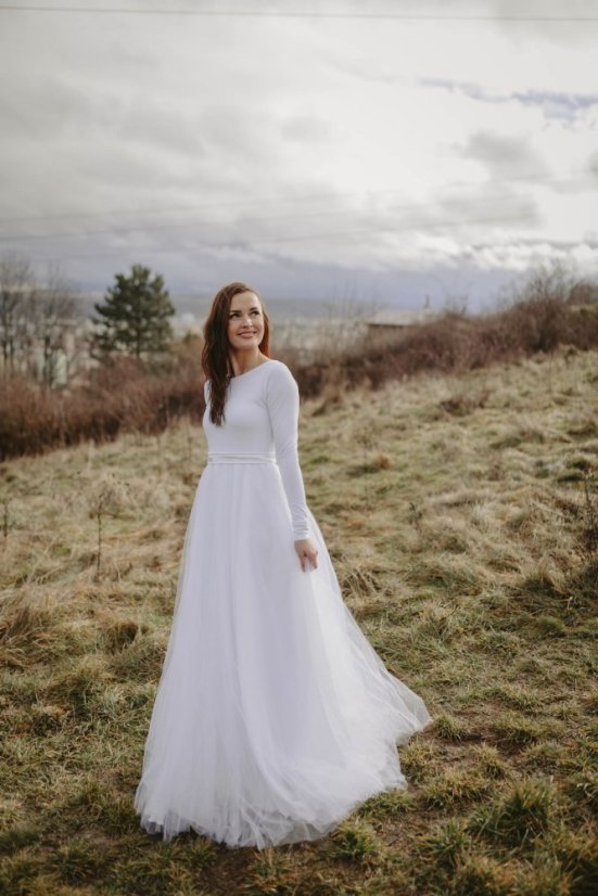 Maternity wedding dress – Tamie