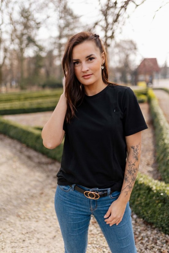 Short Nursing shirt - different colors