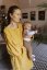 "Maison Linen" dress - Mustard - Size: M/L