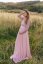Long formal dress - Old pink