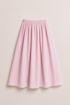 Elia Muslin Skirt - powder pink