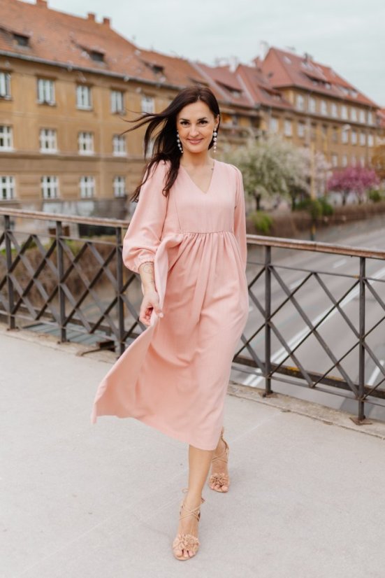 Linen dress "Boho Breeze"  -  different colors