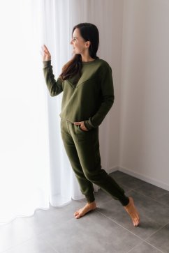 Thick tracksuit without hood - various colors