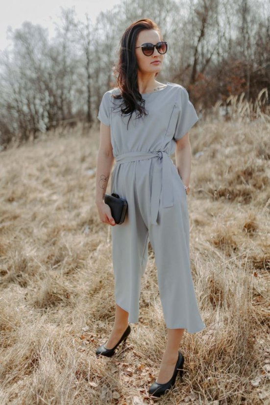 Elegantní overal ke kojení – grey