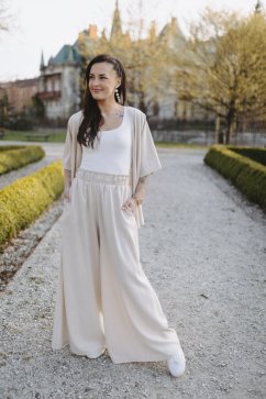 Luxurious linen kimono set - various colors