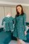 MATCHY A-line Christmas dress - Green trees