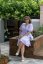 "Boho Breeze" dress - lila - Size: M/L