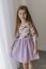 "Bohemia" dress - MOM and DAUGHTER - LILA flowers - Size: 2XL