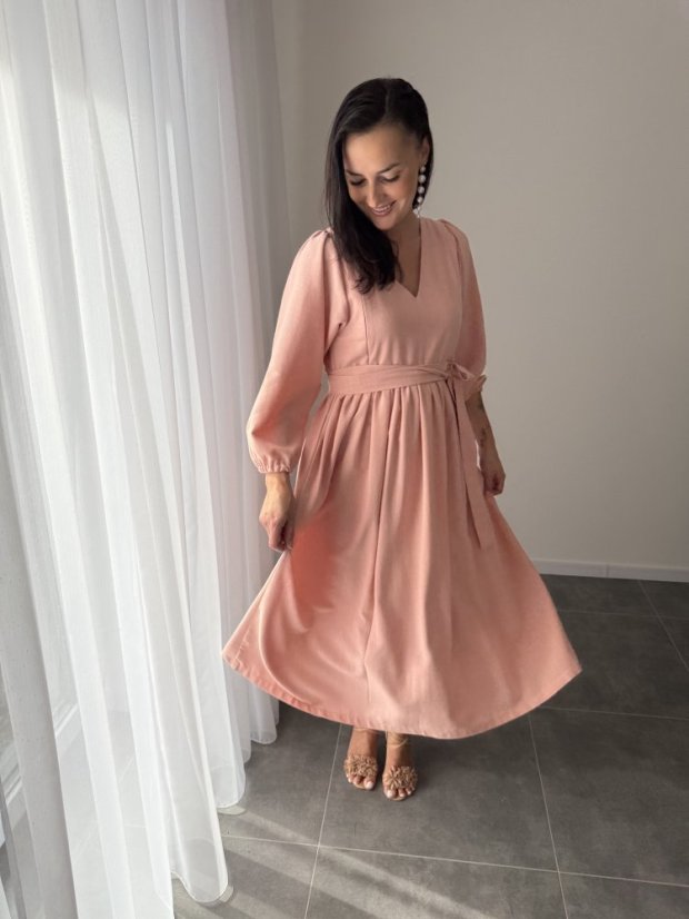 Lněné šaty "Boho Breeze" - různé barvy