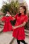 "Luna" Basic Dress - MUM AND DAUGHTER – Red - Size: 3XL/4XL