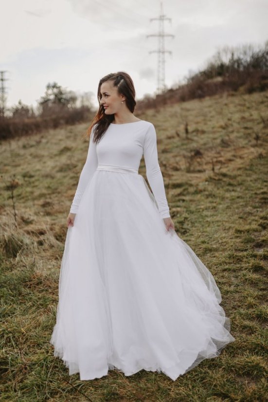 Maternity wedding dress – Tamie