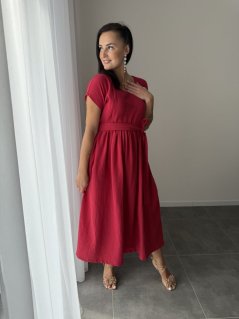 Maxi BOHO muslin dress - various colors and patterns