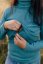 Ribbed turtleneck - pastel petrol - Size: M