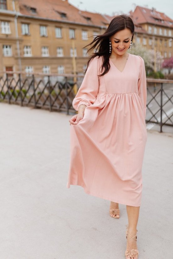Linen dress "Boho Breeze"  -  different colors