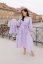 "Boho Breeze" dress MUM AND DAUGHTER - lila