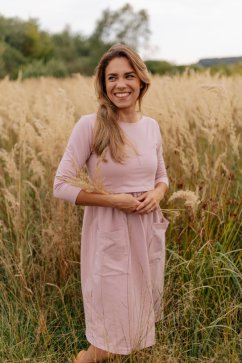 Nursing MIDI dress - different colors