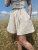 Linen elegant shorts - Sand