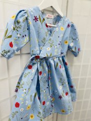 Dětské zavinovací šaty - různé barvy a vzory