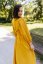 "Boho Breeze" dress - Mustard - Size: 3XL/4XL