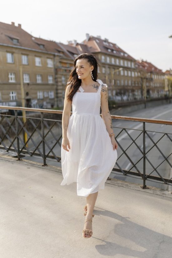 Madeira "Aurela romantic" dress MUM AND DAUGHTER - white - Size: 2XL