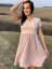 Muslin dress - pink