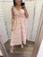 "Aura" dress - Flowers - Size: XL/2XL